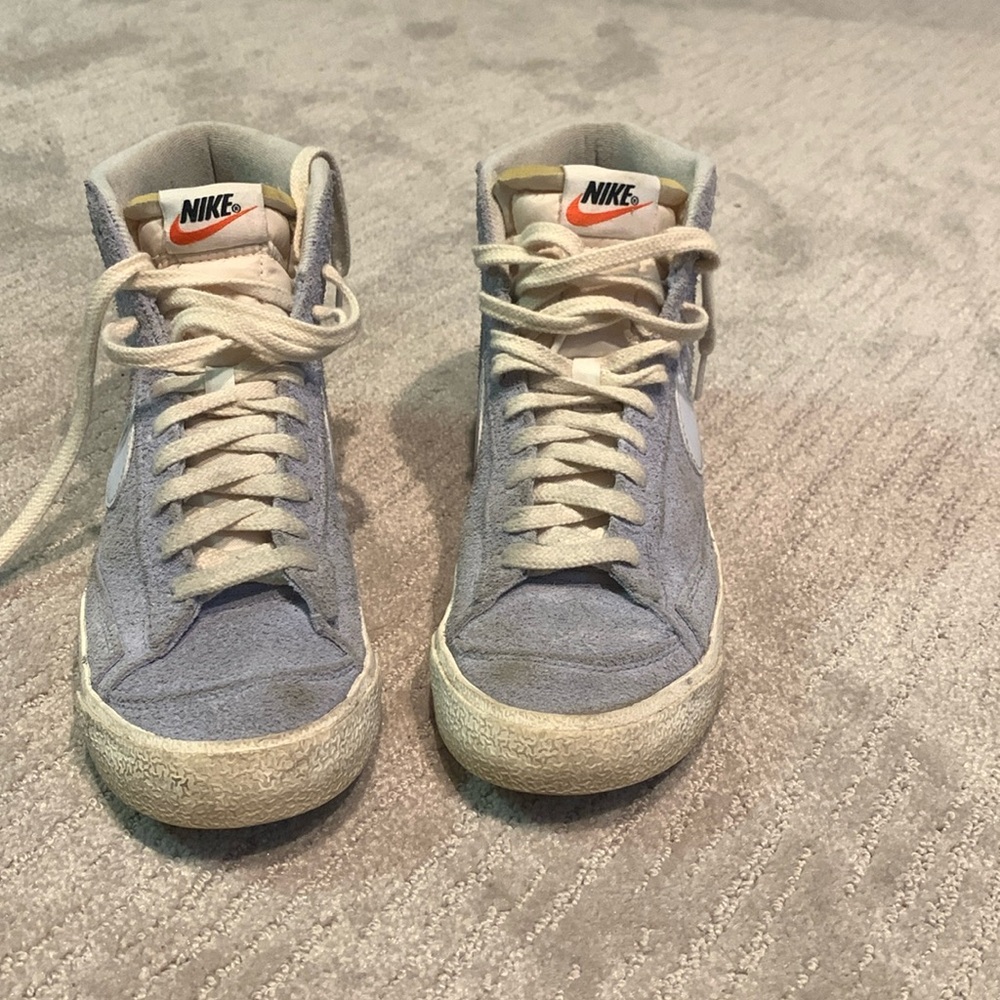 Blue Nike blazers